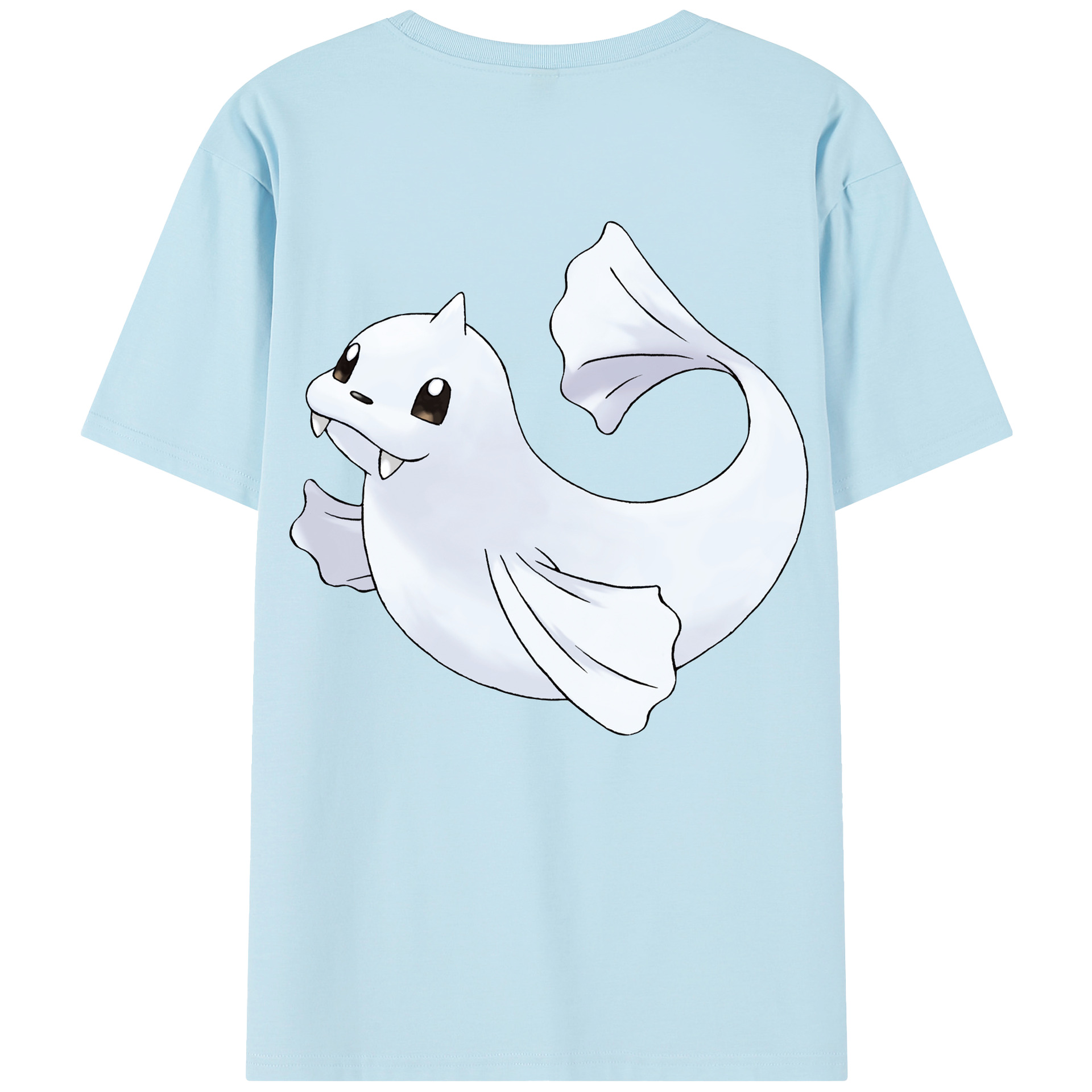 （画像用） ポケットモンスター Pokémon 綿100％半袖Tシャツ（背面プリント）